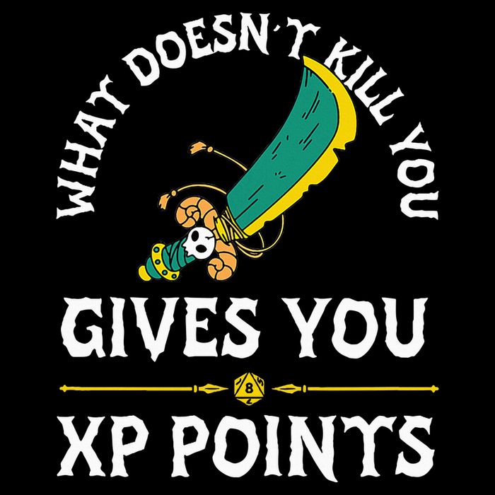 What DoesnT Kill You Gives You Xp Points Rpg Gamer Mousepad