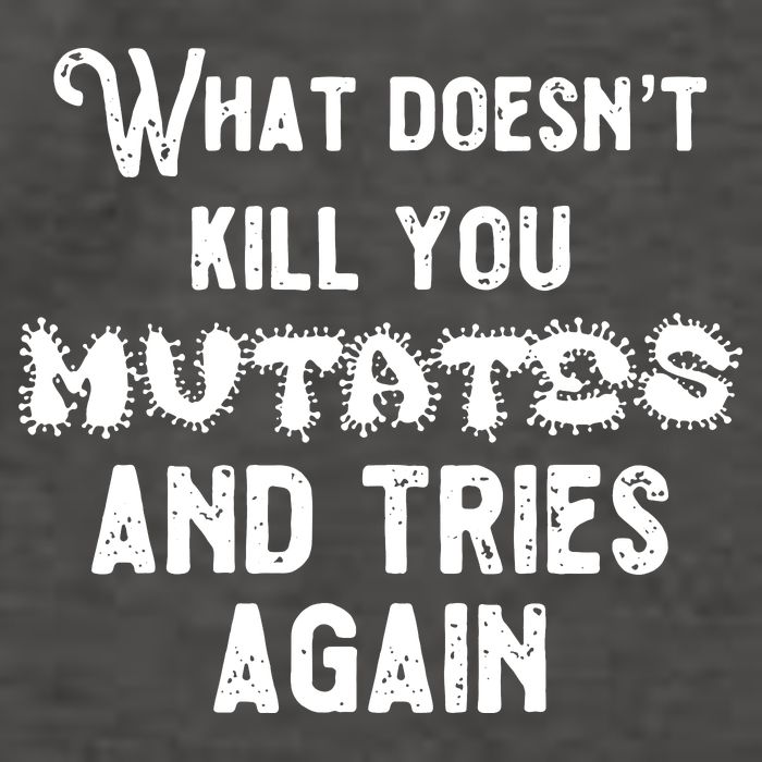 What DoesnT Kill You Mutates And Tries Again Vector Backpack