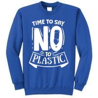 World Day Less Plastic More Sea Cute Gift Sweatshirt