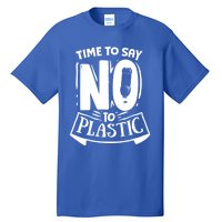 World Day Less Plastic More Sea Cute Gift Tall T-Shirt