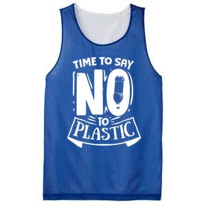 World Day Less Plastic More Sea Cute Gift Mesh Reversible Basketball Jersey Tank