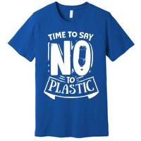 World Day Less Plastic More Sea Cute Gift Premium T-Shirt