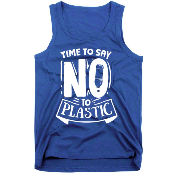 World Day Less Plastic More Sea Cute Gift Tank Top