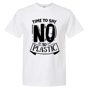 World Day Less Plastic More Sea Cute Gift Garment-Dyed Heavyweight T-Shirt