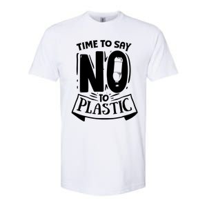 World Day Less Plastic More Sea Cute Gift Softstyle CVC T-Shirt