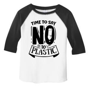 World Day Less Plastic More Sea Cute Gift Toddler Fine Jersey T-Shirt