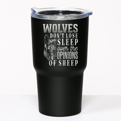 Wolves Don't Lose Sleep Over The Opinions Of Sheep Grunge Tumbler