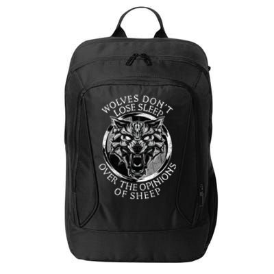 Wolves Don't Lose Sleep Over The Opinions Of Sheep City Backpack