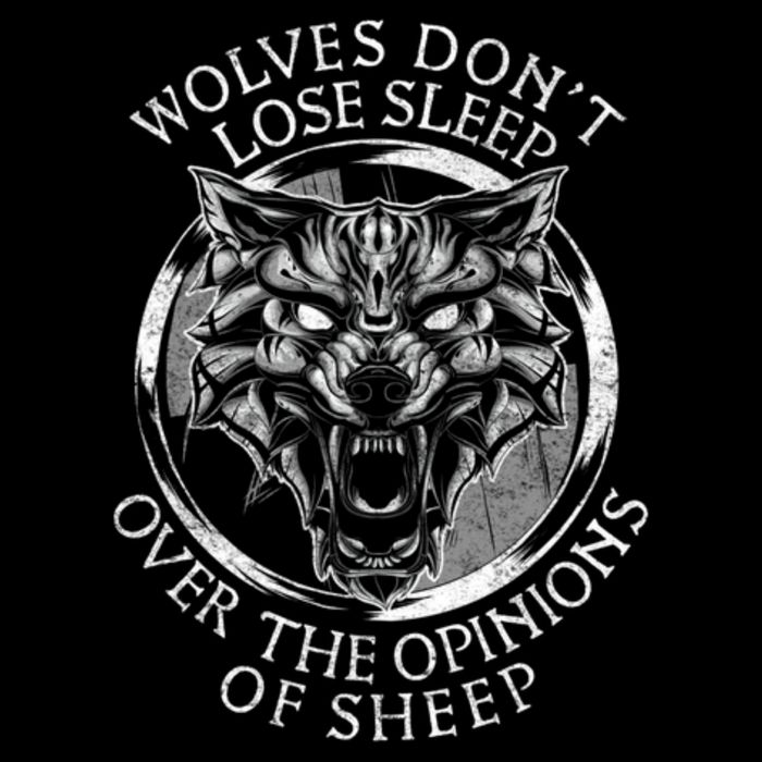 Wolves Don't Lose Sleep Over The Opinions Of Sheep City Backpack
