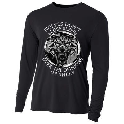 Wolves Don't Lose Sleep Over The Opinions Of Sheep Cooling Performance Long Sleeve Crew