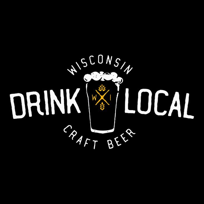 Wisconsin Drink Local Craft Beer Home State Gift Zip Tote Bag