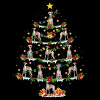Whippet Dog Lover Xmas Lighting Whippet Christmas Ree Impact Tech Backpack