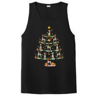 Whippet Dog Lover Xmas Lighting Whippet Christmas Ree PosiCharge Competitor Tank