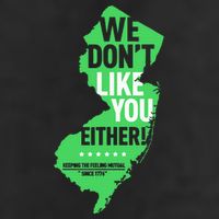 We DonT Like You Either New Jersey New York Rivalry Golf Towel