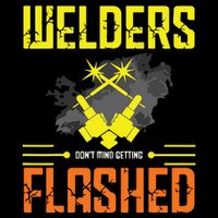 Welders Don't Mind Getting Flashed Welding Welder Wool Snapback Cap