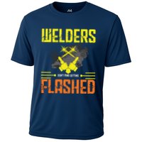 Welders Don't Mind Getting Flashed Welding Welder Performance Shirt