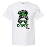 Worlds Dopest Mom Weed 420 Day Cannabis Funny Garment-Dyed Heavyweight T-Shirt