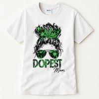 Worlds Dopest Mom Weed 420 Day Cannabis Funny Tall T-Shirt