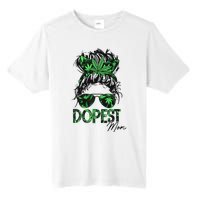 Worlds Dopest Mom Weed 420 Day Cannabis Funny Tall Fusion ChromaSoft Performance T-Shirt