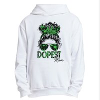 Worlds Dopest Mom Weed 420 Day Cannabis Funny Urban Pullover Hoodie