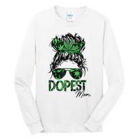 Worlds Dopest Mom Weed 420 Day Cannabis Funny Tall Long Sleeve T-Shirt