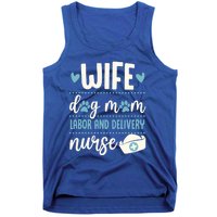 Wife Dog Mom Labor And Delivery Nurse Valentines Day Love Gift Tank Top