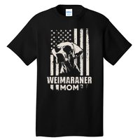 Weimaraner Dog Mom American Pride Tall T-Shirt