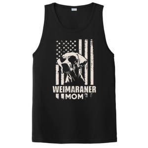 Weimaraner Dog Mom American Pride PosiCharge Competitor Tank