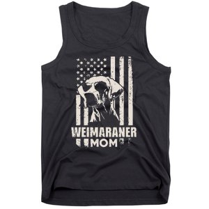 Weimaraner Dog Mom American Pride Tank Top