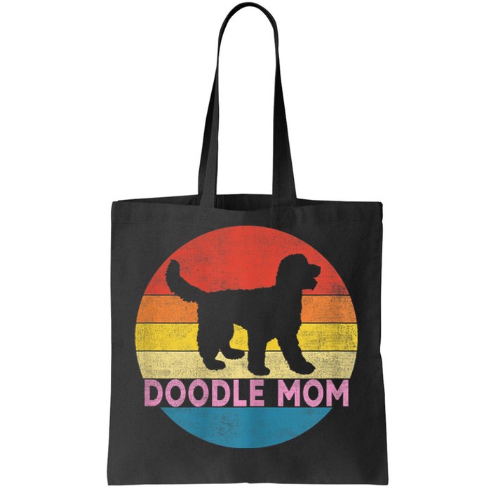 Wo Doodle Mom Cute Goldendoodle Dog Owner Mothers Day Mama Wife Tote Bag