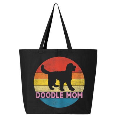 Wo Doodle Mom Cute Goldendoodle Dog Owner Mothers Day Mama Wife 25L Jumbo Tote