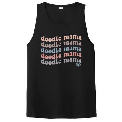 Wo Doodle Mom Gift Goldendoodle Gift Mother's Day Gift PosiCharge Competitor Tank