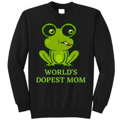 Worlds Dopest Mom Tall Sweatshirt