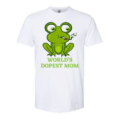 Worlds Dopest Mom Softstyle® CVC T-Shirt