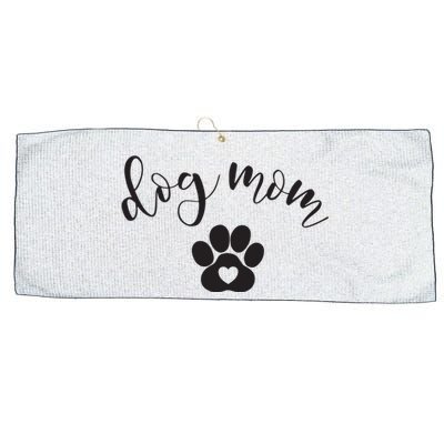 Womens Dog Mom Gifts For Women Graphic Tee Cute Puppy Paw Print Large Microfiber Waffle Golf Towel