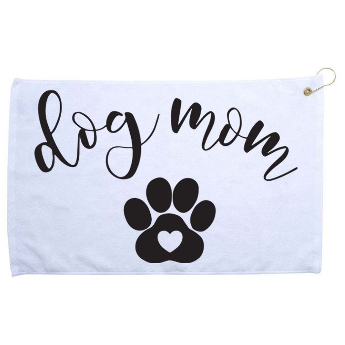 Womens Dog Mom Gifts For Women Graphic Tee Cute Puppy Paw Print Grommeted Golf Towel