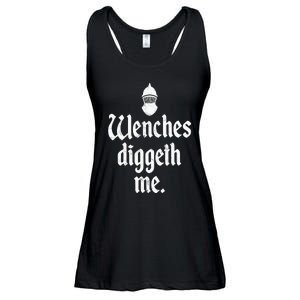 Wenches Diggeth Me Funny Renaissance Fair Medieval Festival Ladies Essential Flowy Tank