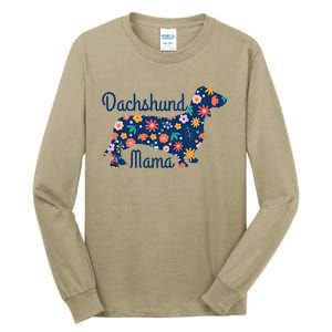 Womens Dachshund Mama Wiener Dog Doxie Mom Funny Cute Gift Gift Tall Long Sleeve T-Shirt