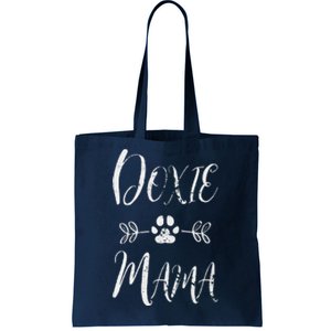 Womens Doxie Mama Dachshund Weiner Owner Funny Dog Mom Tote Bag