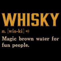 Whiskey Definition Magic Brown Water For Fun People Button