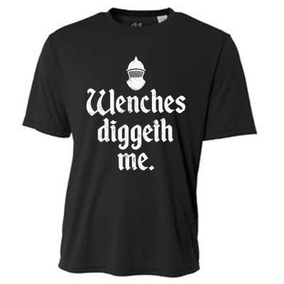 Wenches Diggeth Me Renaissance Fair Vikings Ren Faire Cooling Performance Crew T-Shirt