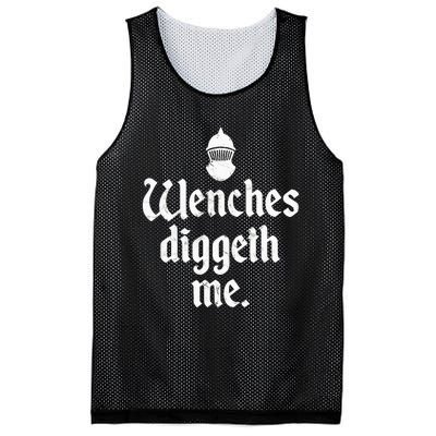 Wenches Diggeth Me Renaissance Fair Vikings Ren Faire Mesh Reversible Basketball Jersey Tank