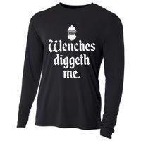 Wenches Diggeth Me Renaissance Fair Vikings Ren Faire Cooling Performance Long Sleeve Crew