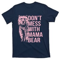 Wo Don't Mess with Mama Bear Vintage Mom Mommy Mother's Day T-Shirt