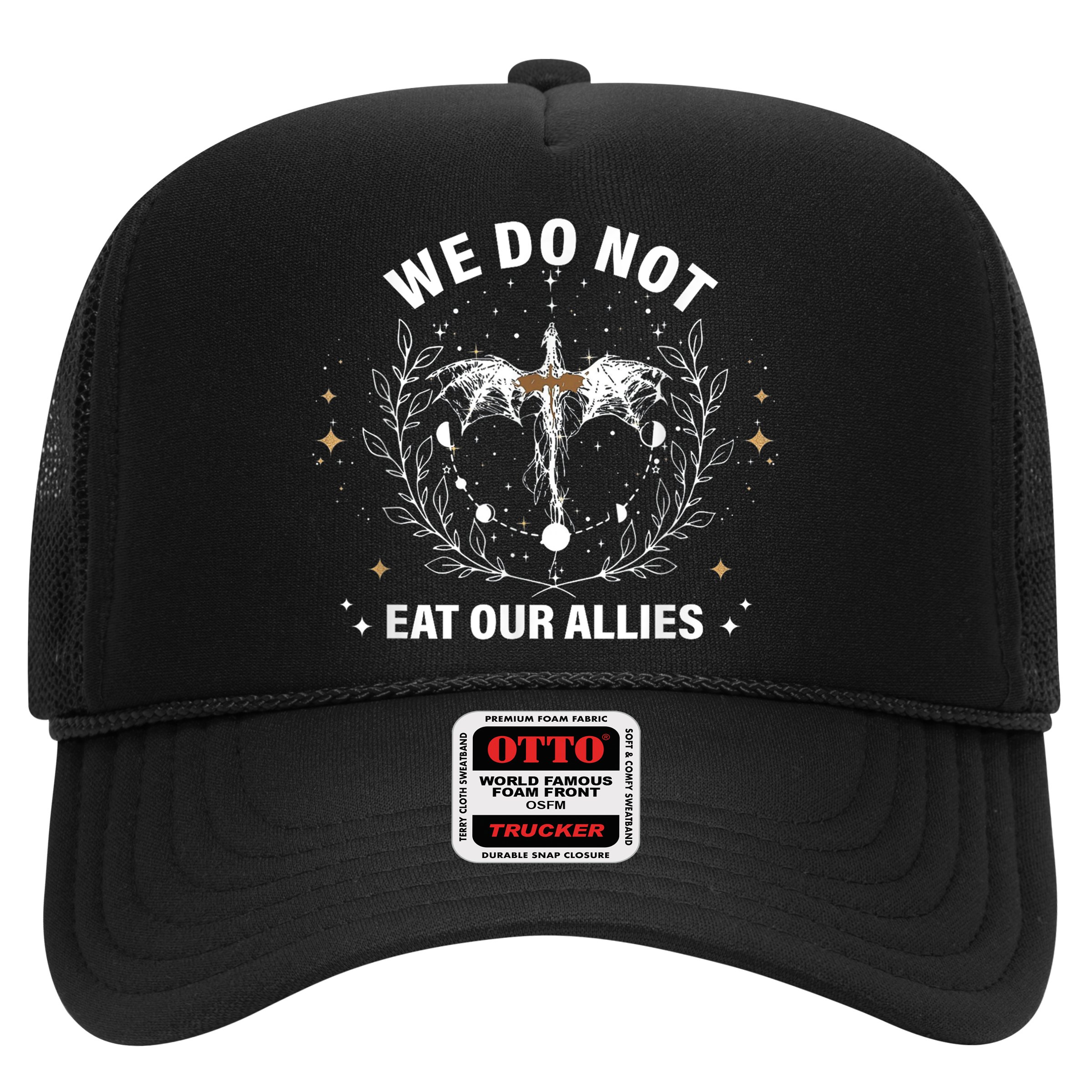 We Do Not Eat Our Allies Dragon Rider 4th Wing Book Bookish Hat