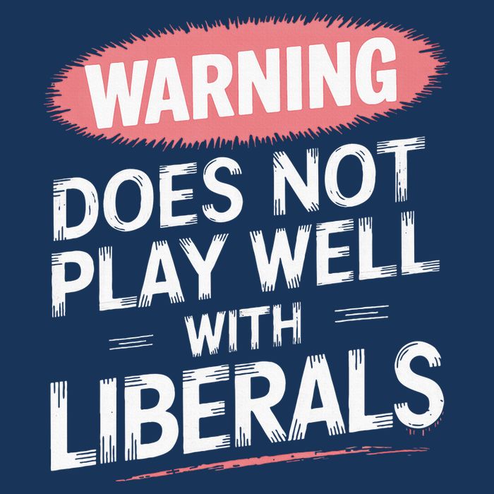 Warning Does Not Play Well With Liberals Infant Baby Jersey Bodysuit