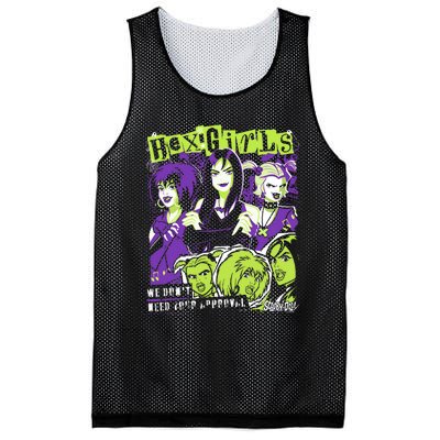 We Don’T Need Your Approval Retro Logo Mesh Reversible Basketball Jersey Tank