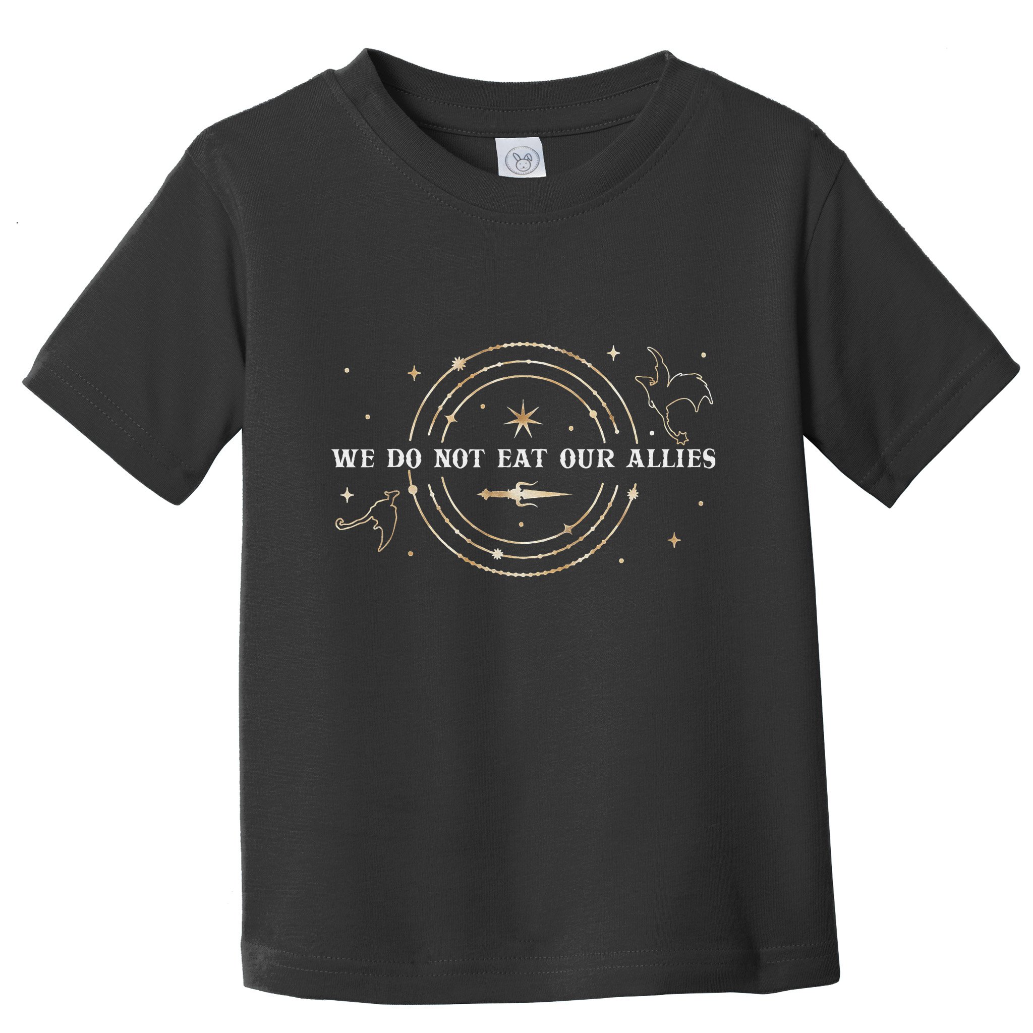 We Do Not Eat Our Allies Dragon Rider Wing Book Bookish Toddler T-Shirt