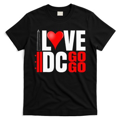 Washington DC Nations Capitol I Love Go Go Music T-Shirt