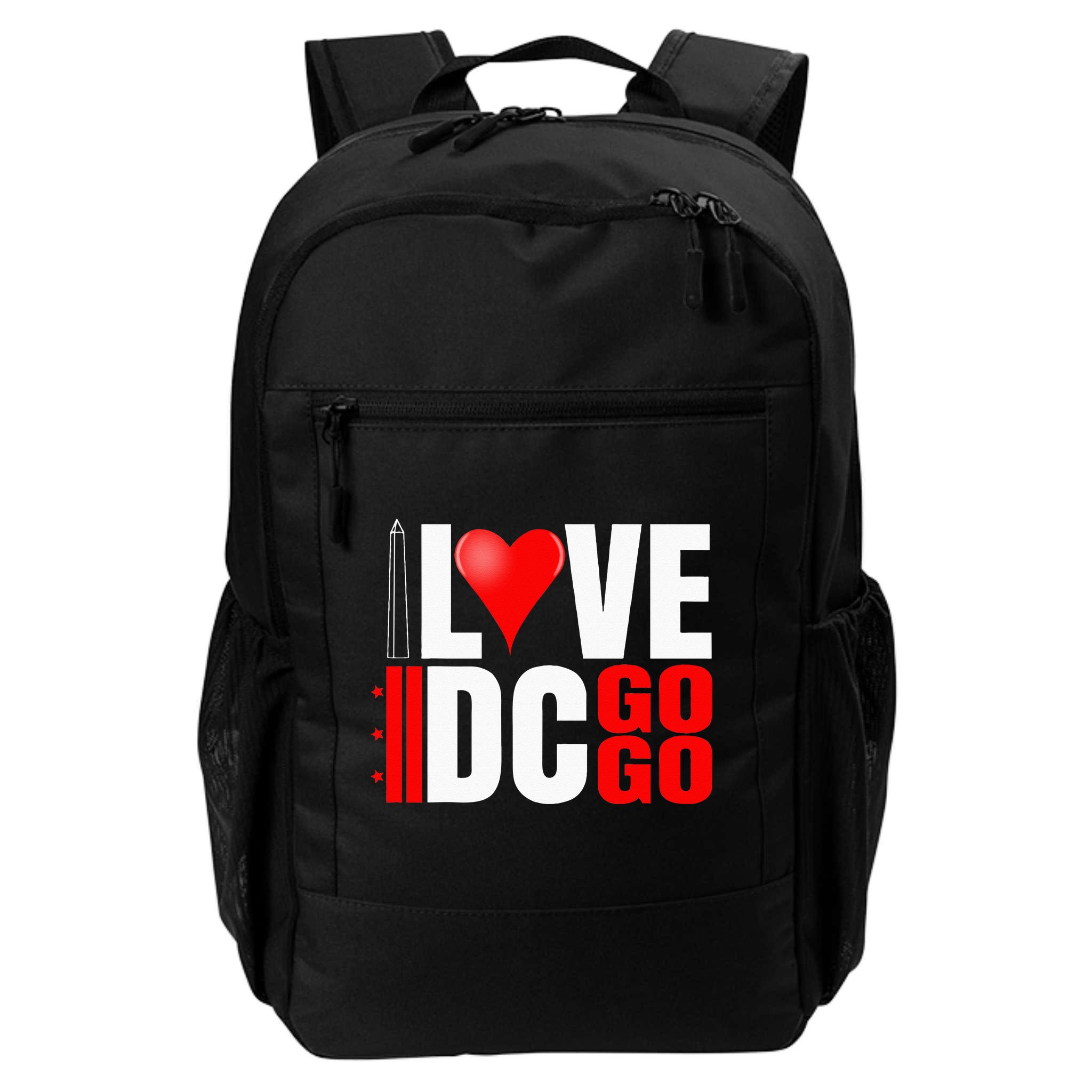 Washington DC Nations Capitol I Love Go Go Music Backpack